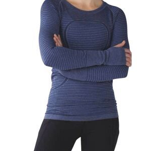 LULULEMON ATHLETICA Swiftly Tech Long Sleeve Size 4